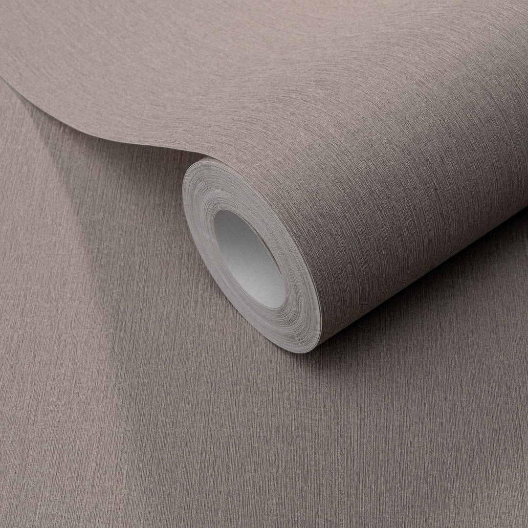 Vienkrāsainas tapetes ar metālisku efektu, taupe/pelēkā, 3766431 Erismann