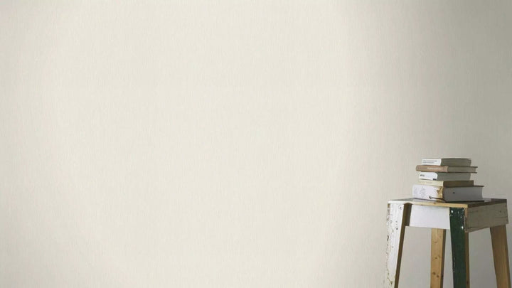 Vienkrāsainas tapetes ar tekstila faktūru gaišos toņos 810103 RASCH