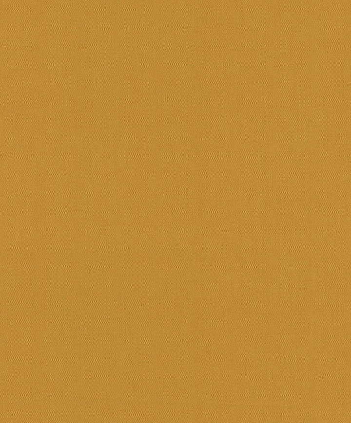 Vienkrāsainas tapetes ar tekstila faktūru medus dzeltenā krāsā, 633153 RASCH