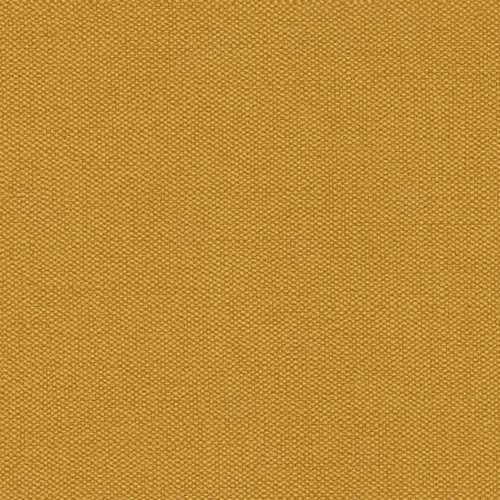 Vienkrāsainas tapetes ar tekstila faktūru medus dzeltenā krāsā, 633153 RASCH