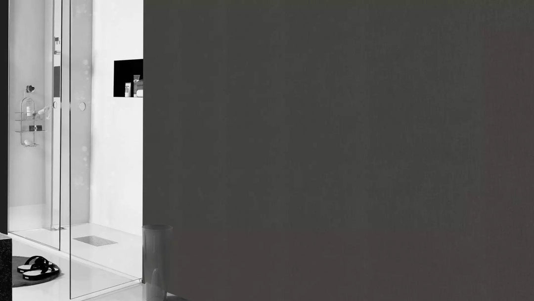 Vienkrāsainas tapetes ar tekstila faktūru melnā krāsā, 633177 RASCH