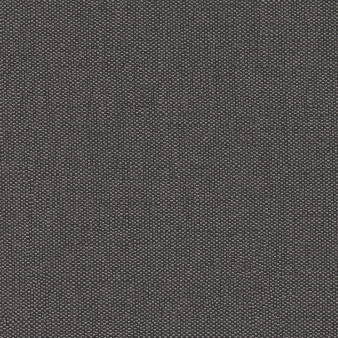 Vienkrāsainas tapetes ar tekstila faktūru melnā krāsā, 633177 RASCH