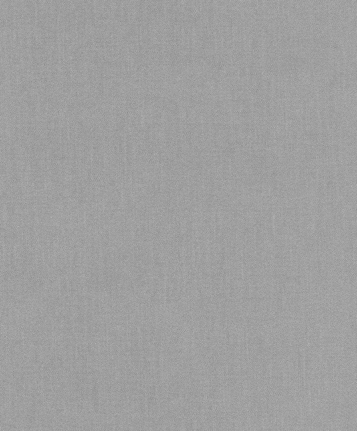 Vienkrāsainas tapetes ar tekstila faktūru pelēkā krāsā, 633597 RASCH