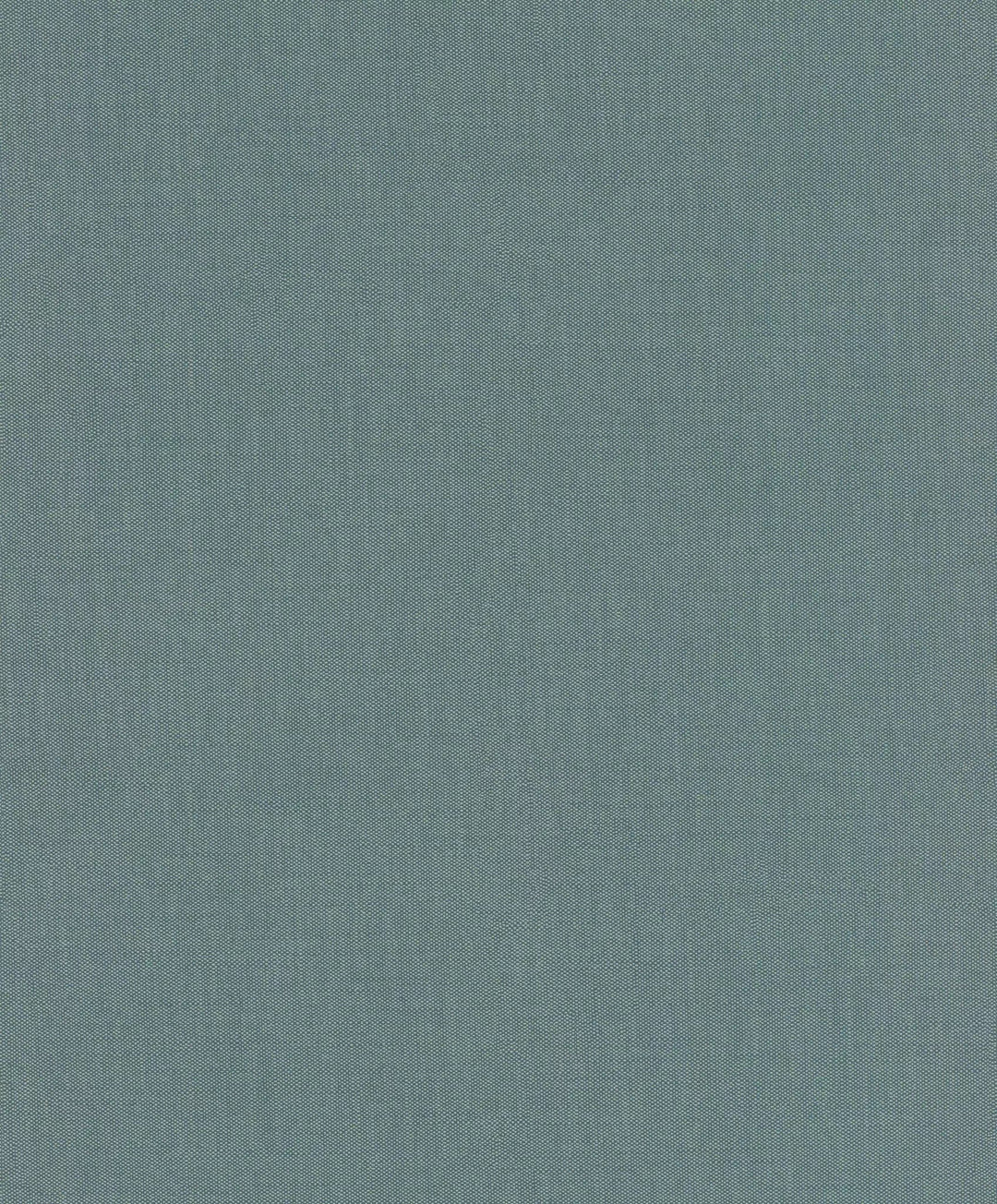 Vienkrāsainas tapetes ar tekstila faktūru tirkīzā krāsā, 633184 RASCH