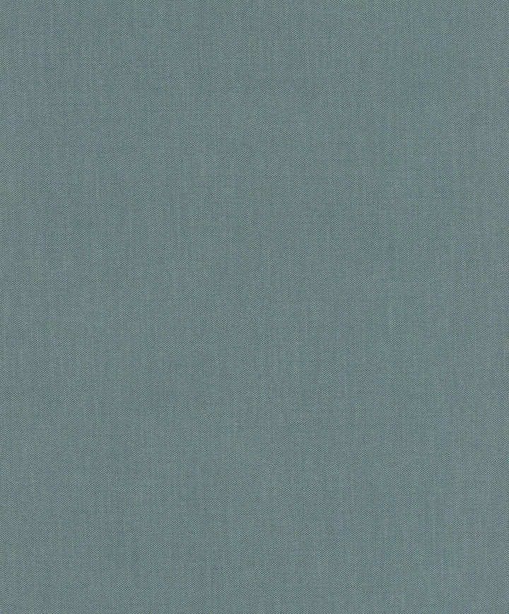 Vienkrāsainas tapetes ar tekstila faktūru tirkīzā krāsā, 633184 RASCH