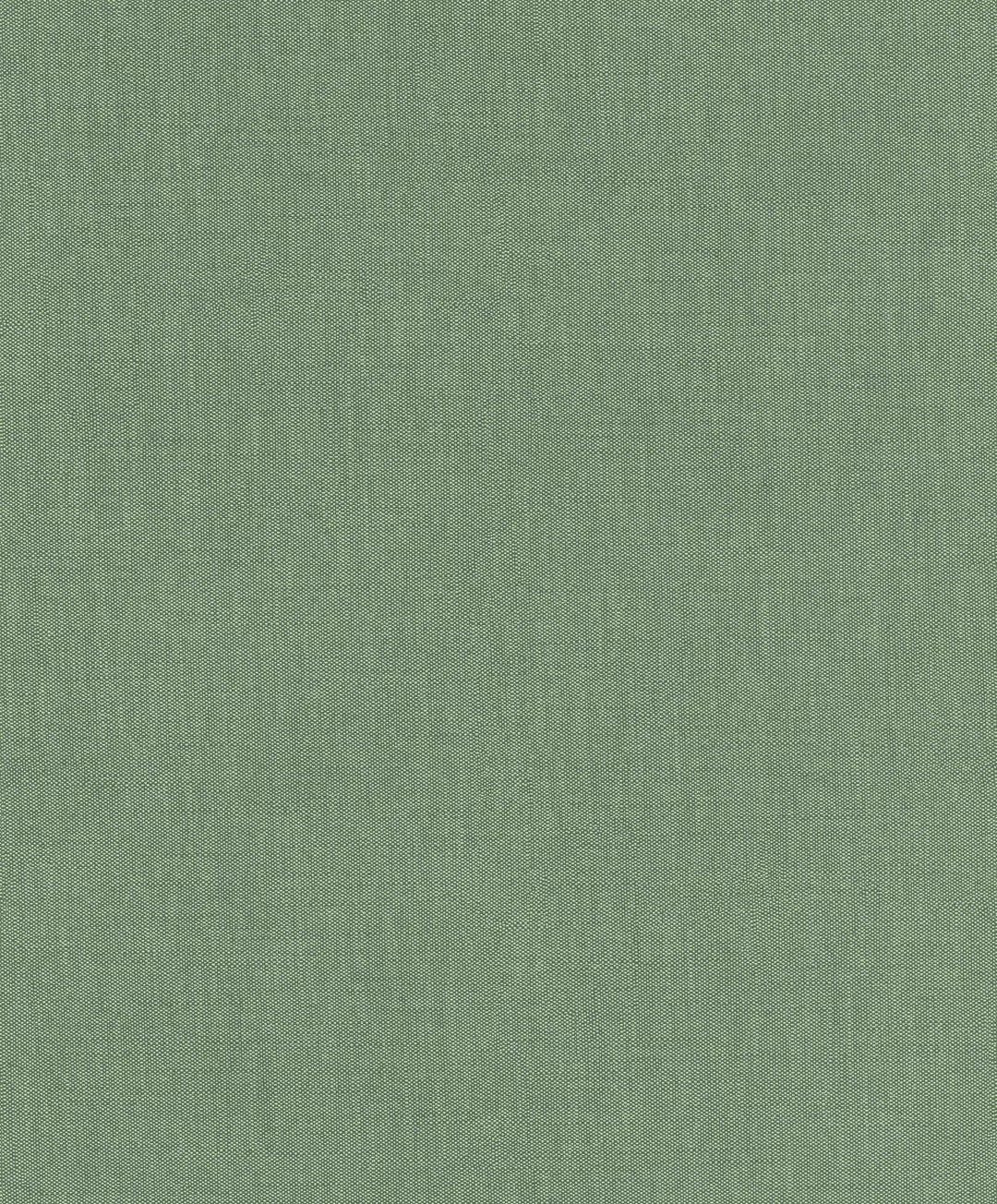 Vienkrāsainas tapetes ar tekstila faktūru zaļā krāsā, 633191 RASCH