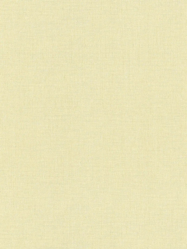 Vienkrāsainas tapetes mierīgam interjeram - dzeltenā krāsā, 396513 AS Creation