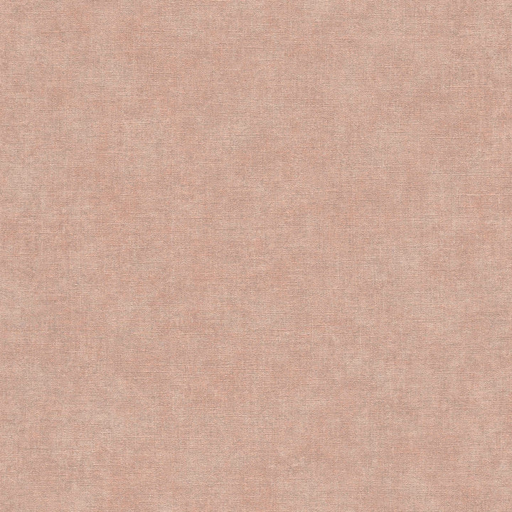 Vienkrāsainas tapetes elegantai guļamistabai rozā krāsā, 395667 AS Creation