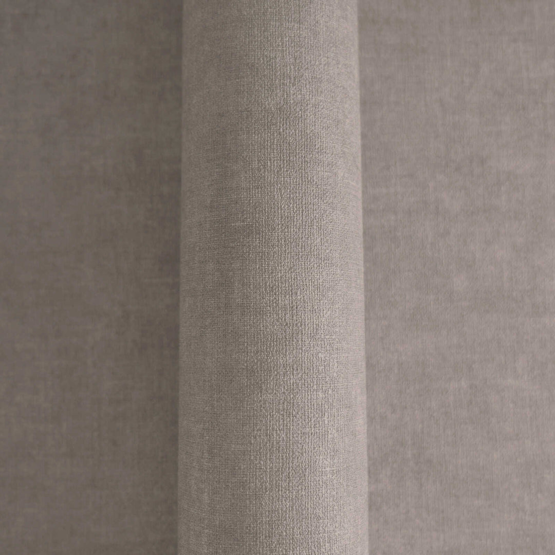 Tapetes guļamistabai ar tekstila izskatu - tumši pelēkos toņos, 395661 AS Creation