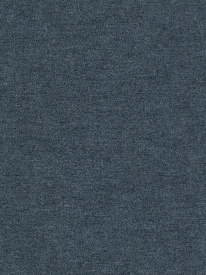 Vienkrāsainas tapetes istabai ar tekstila izskatu, tumši zilas, 395672 AS Creation