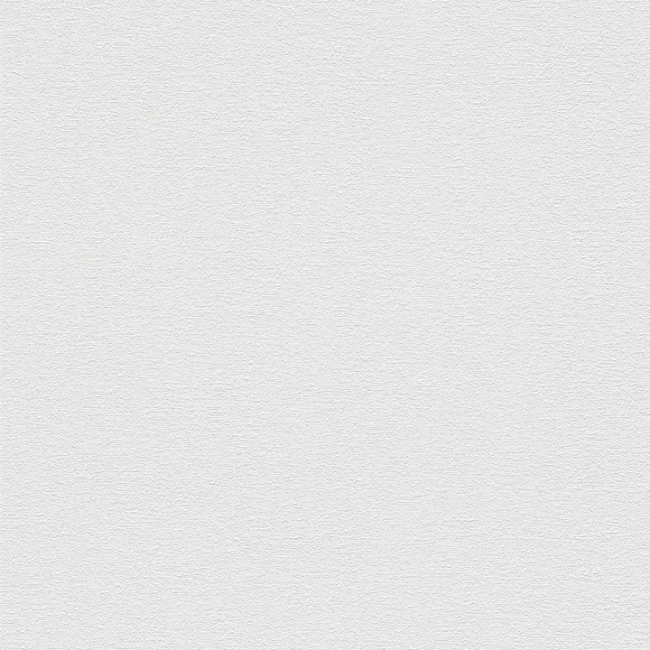 Vienkrāsainas tapetes ar teksturētu virsmu, baltā krāsā - 1375743 AS Creation