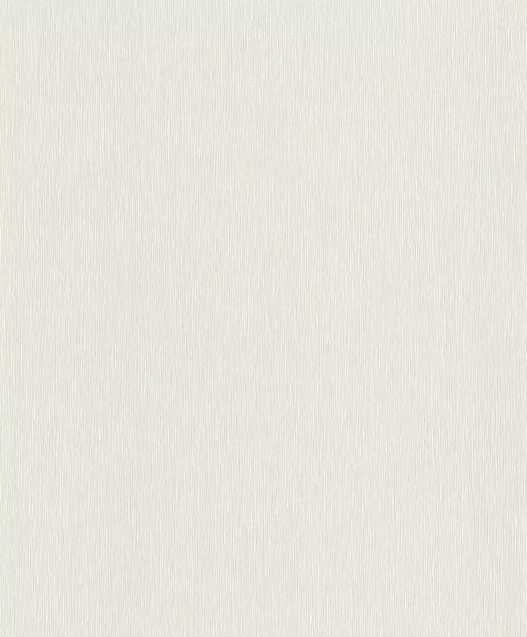 Vienkrāsainas tapetes ar vertikālu struktūru baltā krāsā, 810172 RASCH