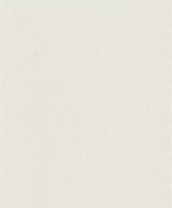 Vienkrāsainas tapetes ar vertikālu struktūru baltā krāsā, 810172 RASCH