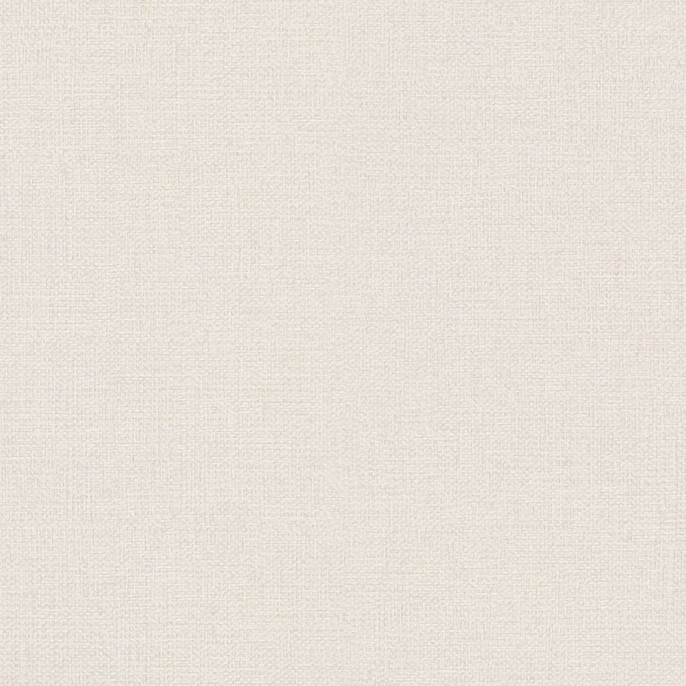 Vienkrāsainas tapetes ar viegli teksturētu struktūru: krēmā, 390813 AS Creation