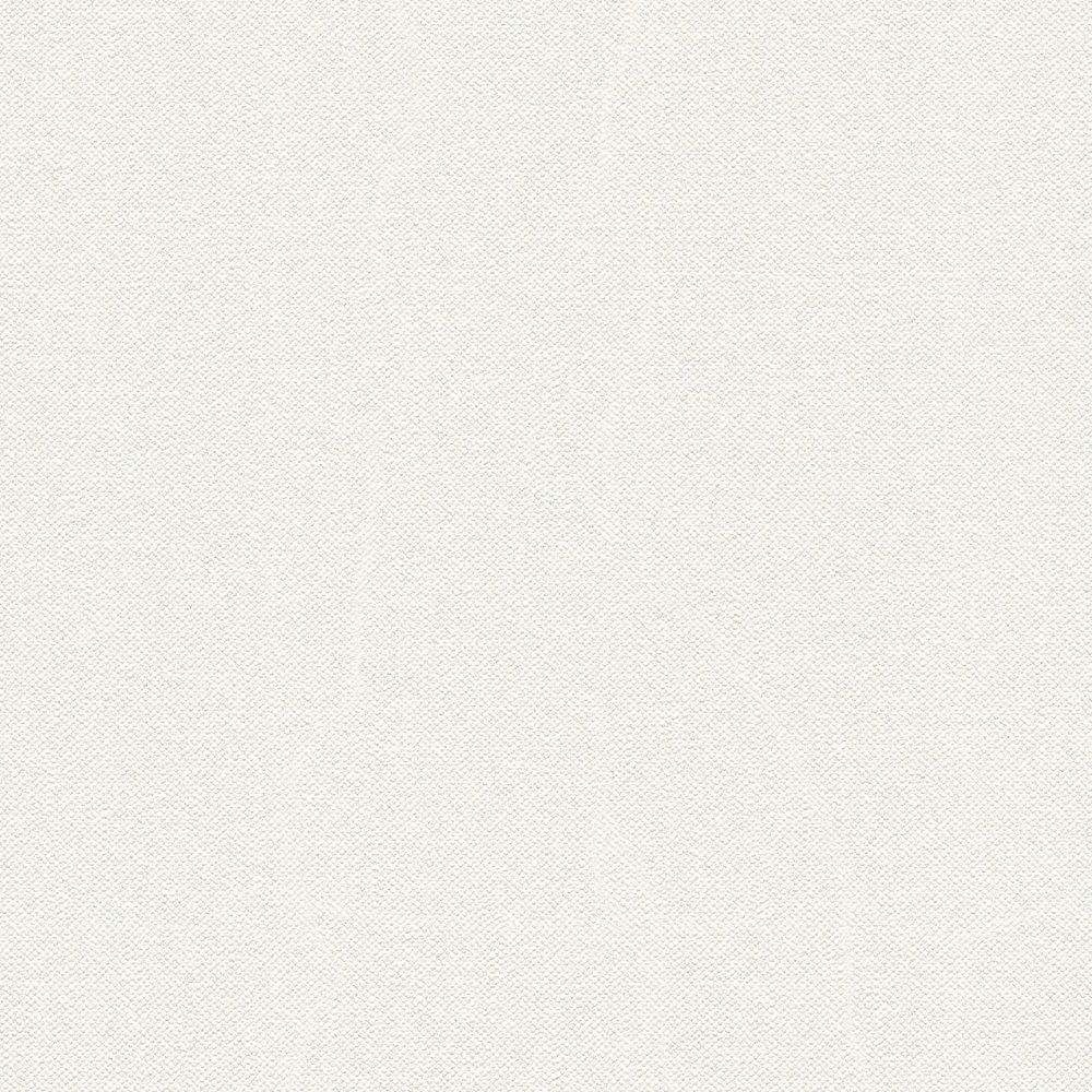 Vienkrāsainas tapetes baltā krāsā ar nelielu mirdzumu - 936761 AS Creation