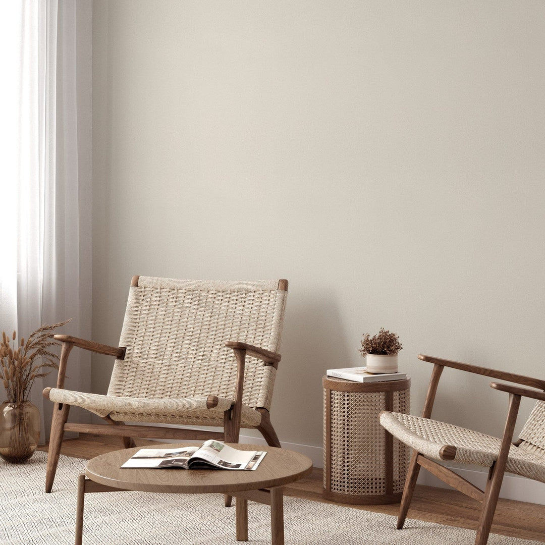 Vienkrāsainas tapetes krēmkrāsā, nedaudz spīdīga, 1045414 Erismann