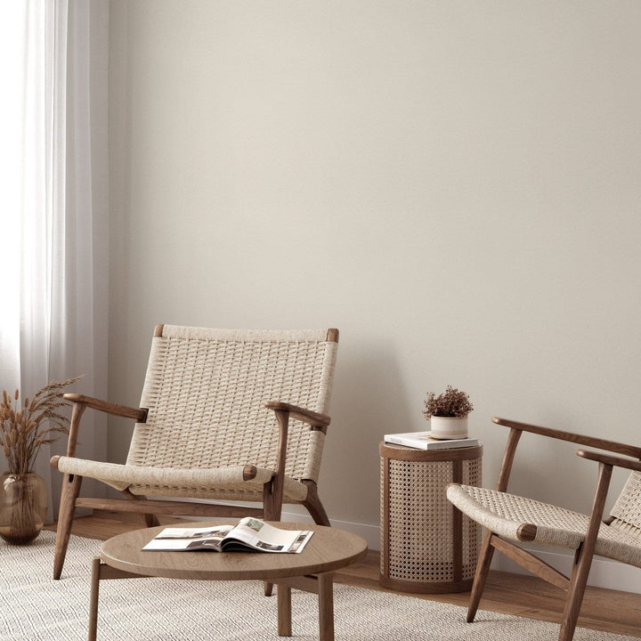 Vienkrāsainas tapetes krēmkrāsā, nedaudz spīdīga, 1045414 Erismann