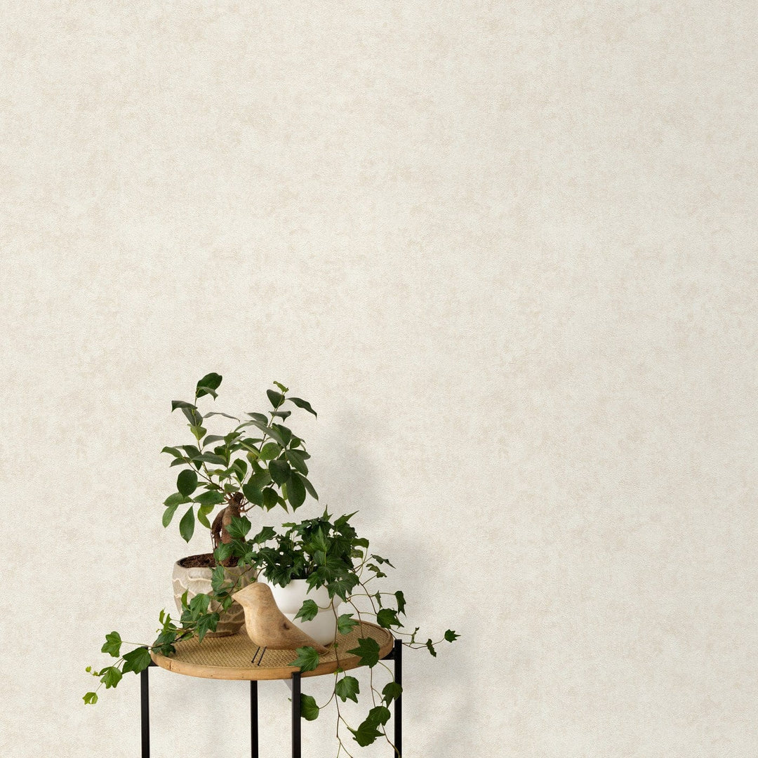 Vienkrāsainas tapetes, nedaudz spīdīga, krēmkrāsā/bēšā, 12214-14 Erismann