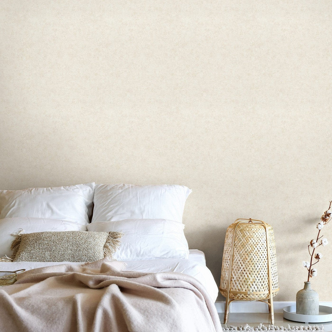 Vienkrāsainas tapetes, nedaudz spīdīga, krēmkrāsā/bēšā, 12214-14 Erismann