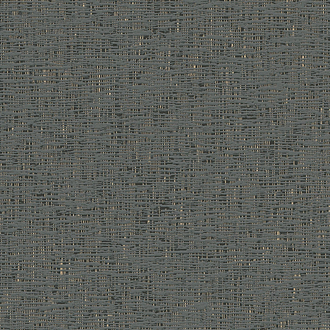 Vienkrāsainas teksturētas tapetes ar vieglu spīdumu, melnā krāsā - 3753753 Erismann