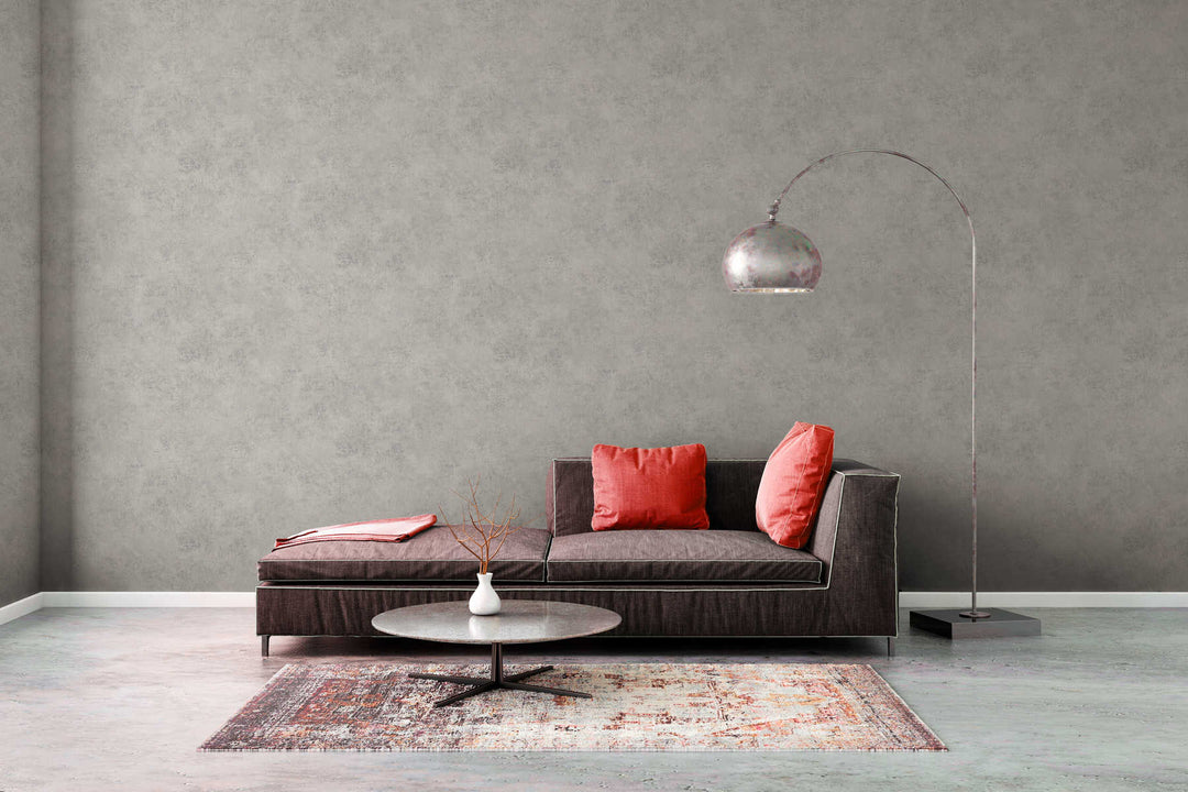 Tapetes AS Creation ar betona imitāciju 95406-4 pelēkā krāsā AS Creation