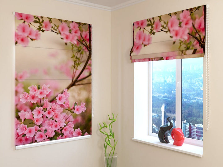 Žalūzijas ar pavasara ziediem - Pavasaris - komfortam un skaistumam Tapetenshop.lv