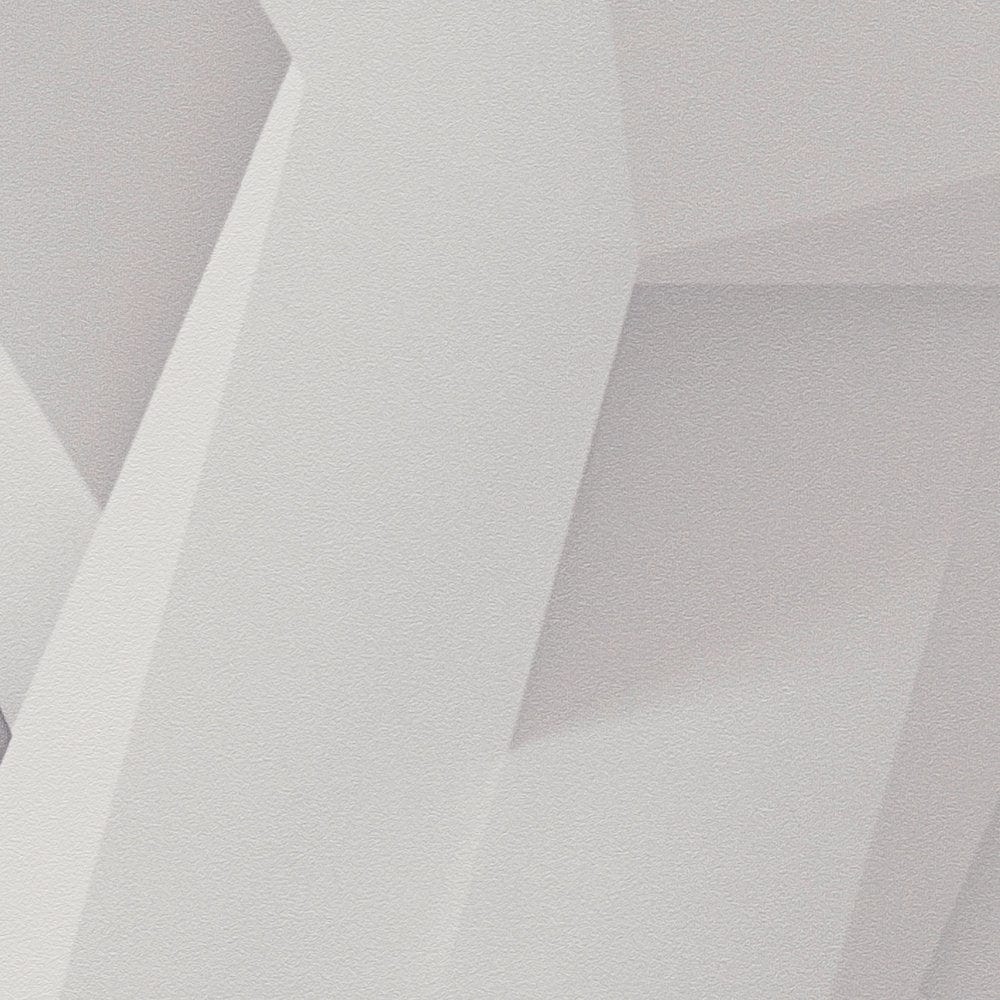 Tapetes guļamistabai3D gaiši pelēkas tapetes ar grafisku rakstu un betona izskatu, 387211 AS Creation