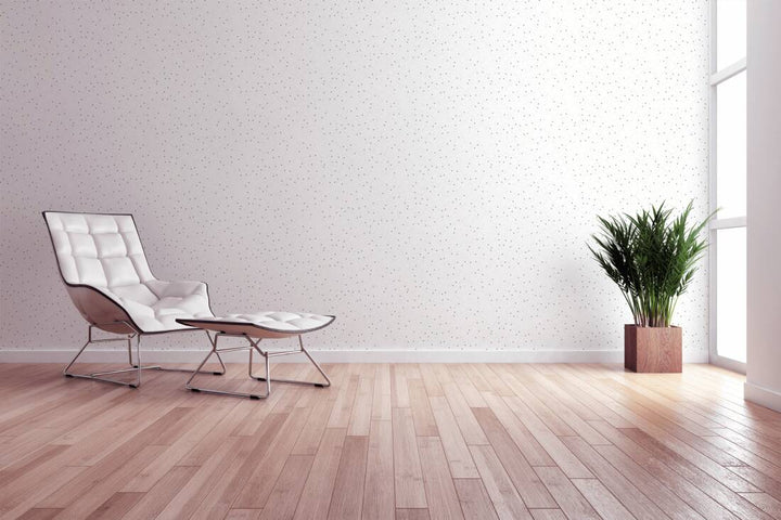 Bērnu istabas tapetes ar zvaigznēm - zilā, baltā, melnā krāsā, 381231, Bez PVC 🌿 AS Creation