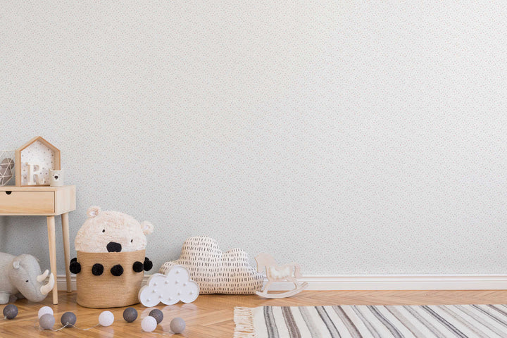 Bērnu tapetes meitenes istabai ar mazam sirsniņām, 381241, Bez PVC 🌿 AS Creation