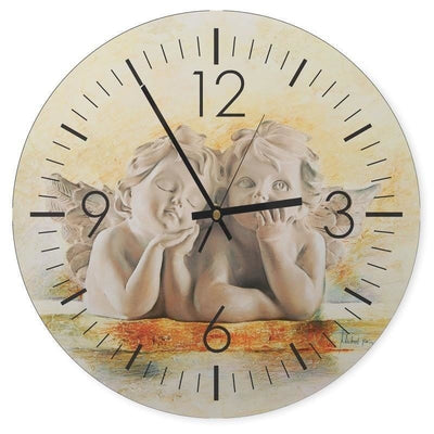 Dekoratīvais sienas pulkstenis Eņģelītis (otra versija) Home Trends