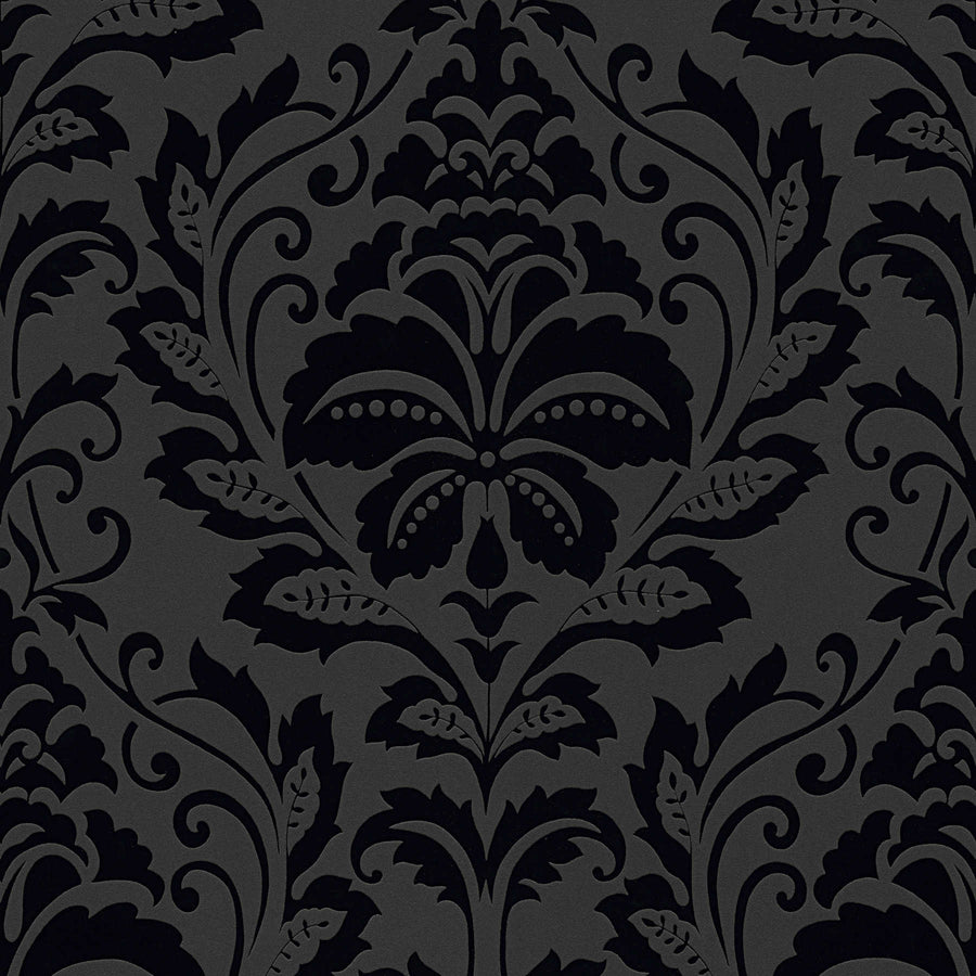 Tapetes Baroka stilā AS Creation 2554-26 melnā krāsā AS Creation
