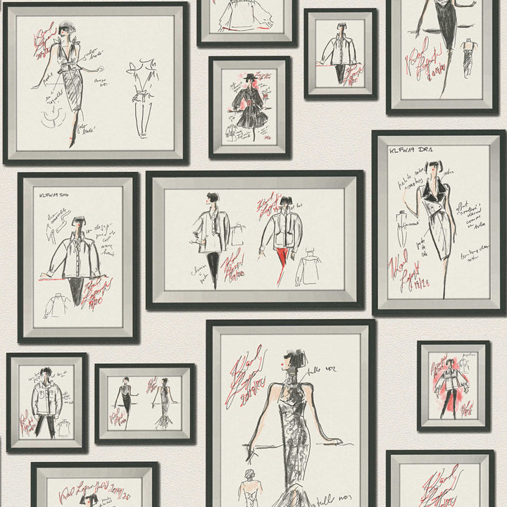 Dizaina tapetes Karl Lagerfeld - 1343137 AS Creation