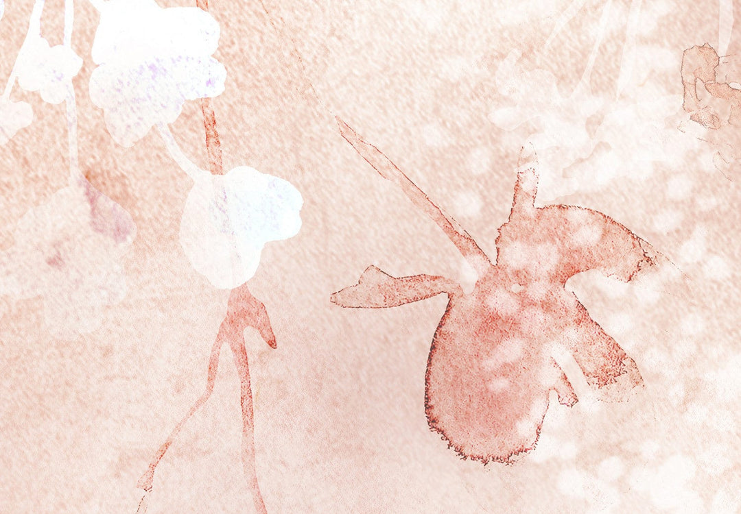 Fototapetes ar dabas motīviem - Smalkā daba (persiku toņos) G-ART