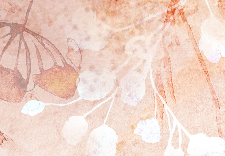 Fototapetes ar dabas motīviem - Smalkā daba (persiku toņos) G-ART