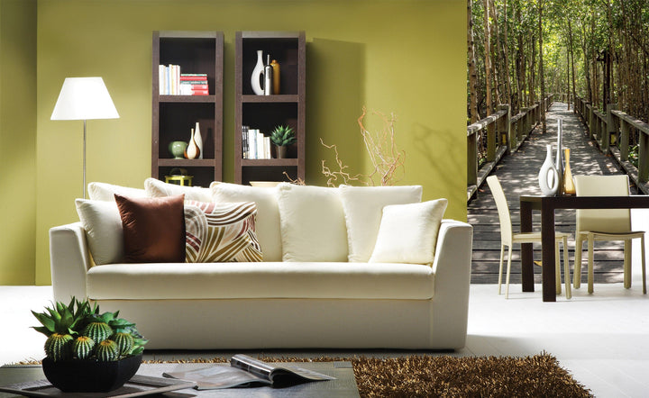 Fototapetes ar meža taku mangrovju mežā D-ART