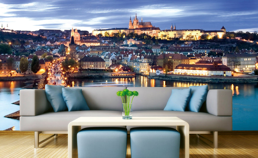 Fototapetes ar Prāgas skatu D-ART