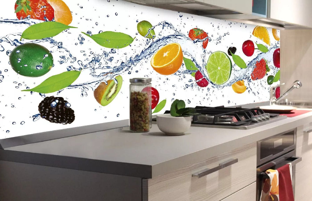 Pašlīmējošas fototapetes virtuvei - Augļi  (180x60 cm) Art4home