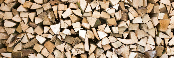 Pašlīmējošas fototapetes virtuvei - Baļķi  (180x60 cm) Art4home