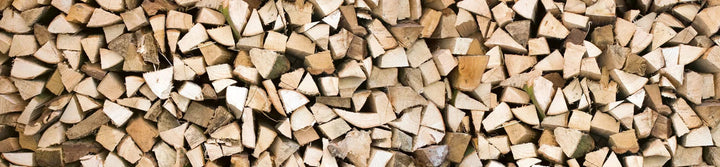 Fototapetes virtuvei ar baļķiem (260x60 cm) Art4home