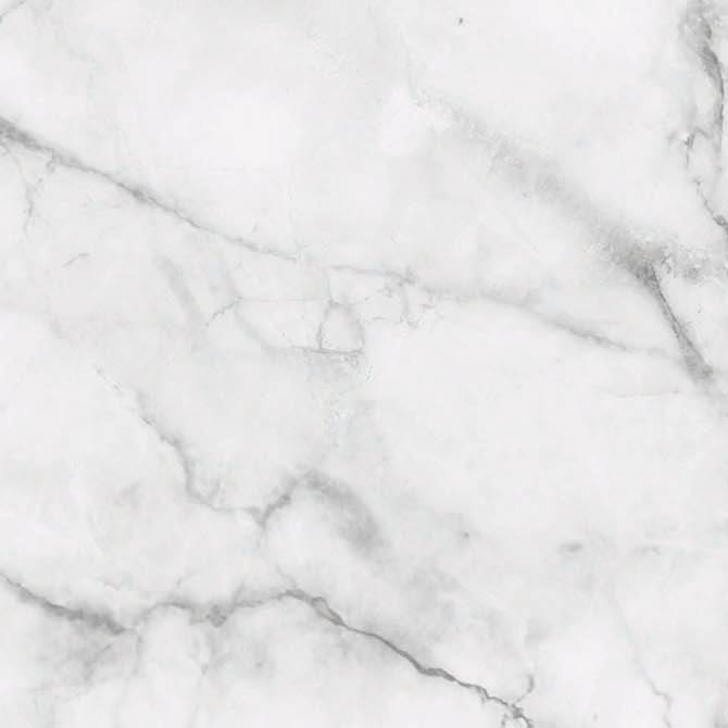 Pašlīmējošas fototapetes virtuvei - Balts marmors 2 (180x60 cm) Art4home