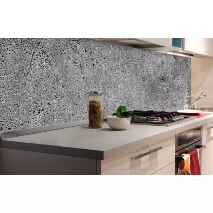 Pašlīmējošas fototapetes virtuvei - Betons  (180x60 cm) Art4home