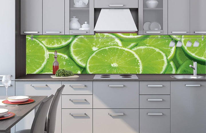 Pašlīmējošas fototapetes virtuvei - Laims (260x60 cm) Art4home