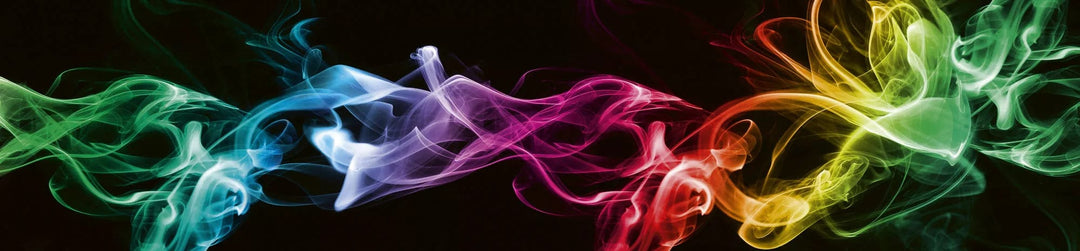 Pašlīmējošas fototapetes virtuvei - Melni dūmi  (260x60 cm) Art4home