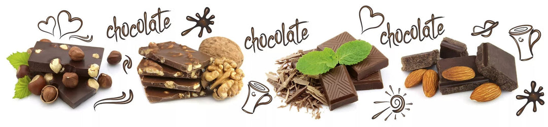 Fototapetes virtuvei ar lamināciju - Šokolāde  (260x60 cm) Art4home