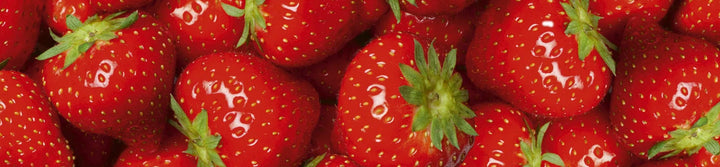 Fototapetes virtuvei ar lamināciju - Zemenes  (260x60 cm) Art4home