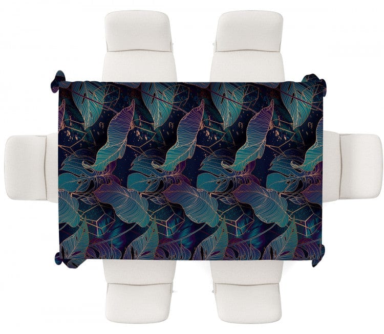 Galdauts - Eksotiska kompozīcija ar zeltainām monteras lapām G-ART