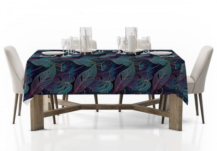 Galdauts - Eksotiska kompozīcija ar zeltainām monteras lapām G-ART