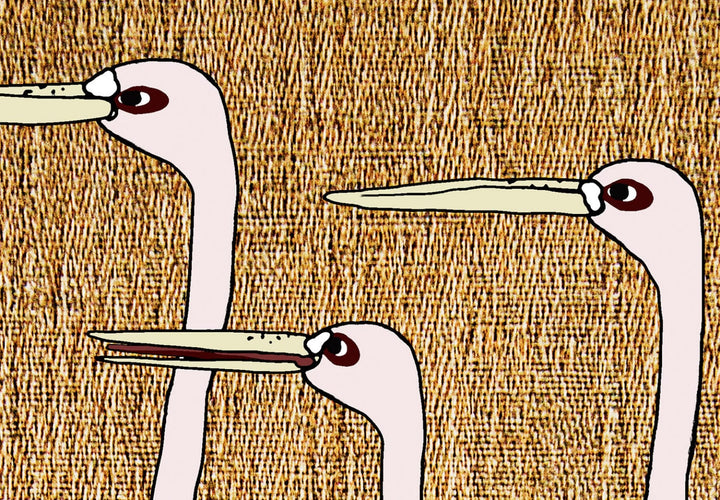 Glezna - Āzijas dzērves (x 1), 142415 G-ART.