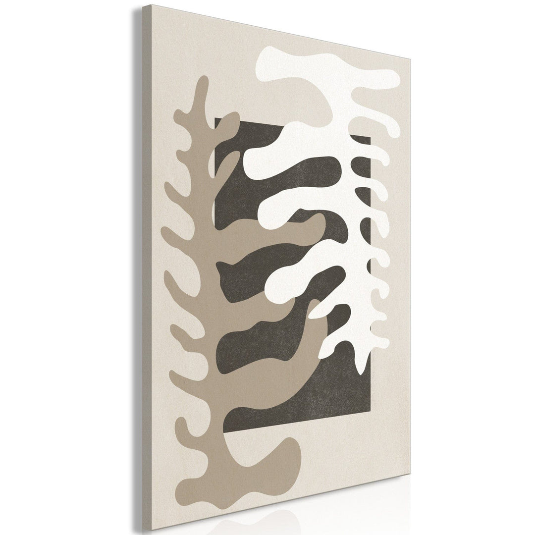 Glezna ar apļiem japandi stilā pelēkos toņos (1 daļa), 134350  G-ART.