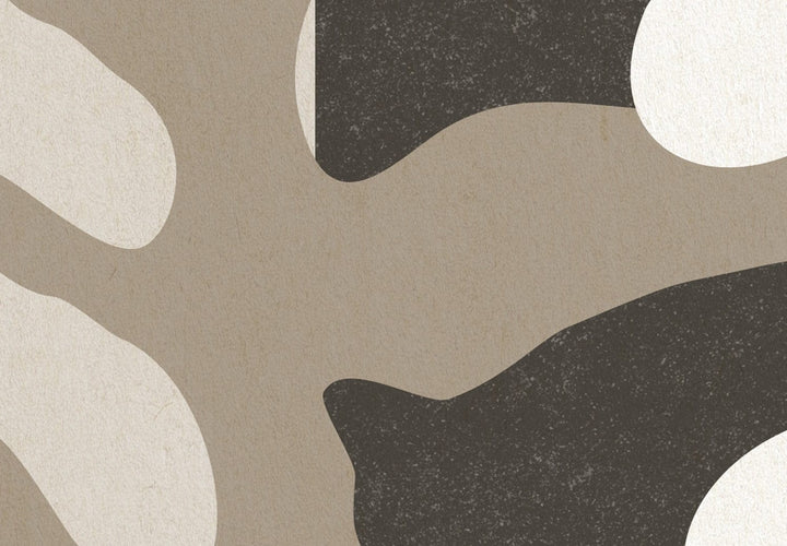 Glezna ar apļiem japandi stilā pelēkos toņos (1 daļa), 134350  G-ART.